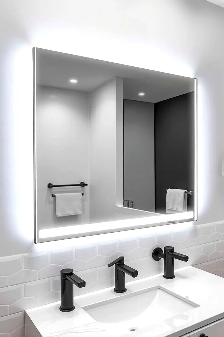 LED Backlit Vanity Mirror