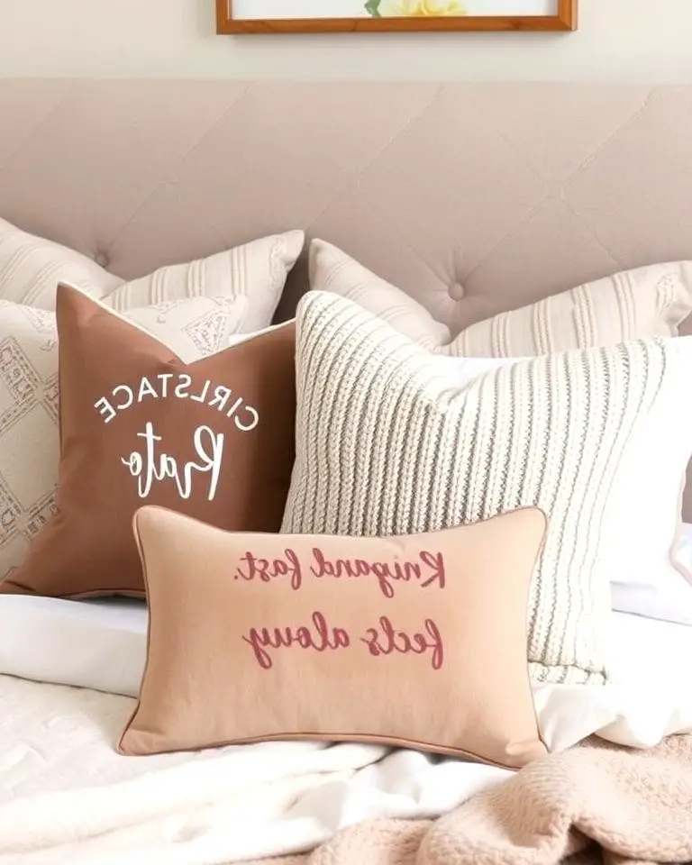Taupe Throw Pillows