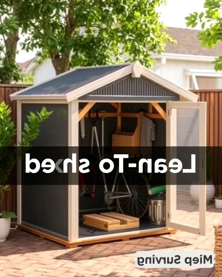 Lean-To Shed