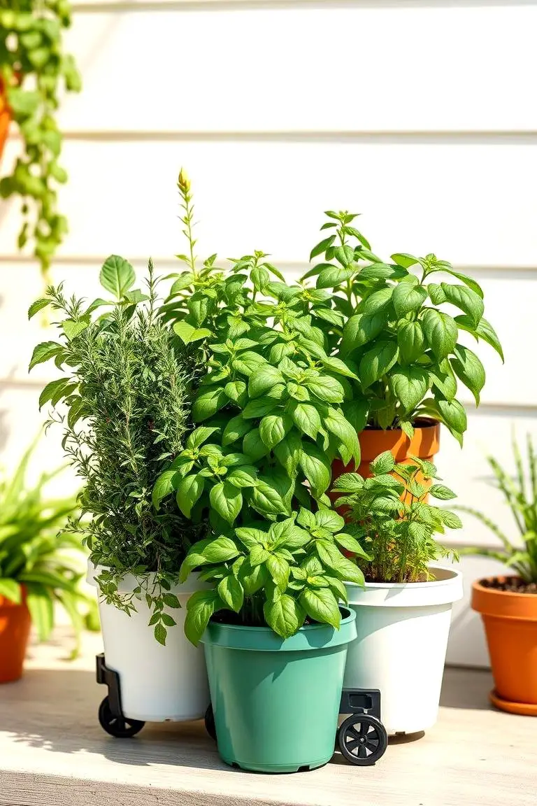 Container Herb Garden