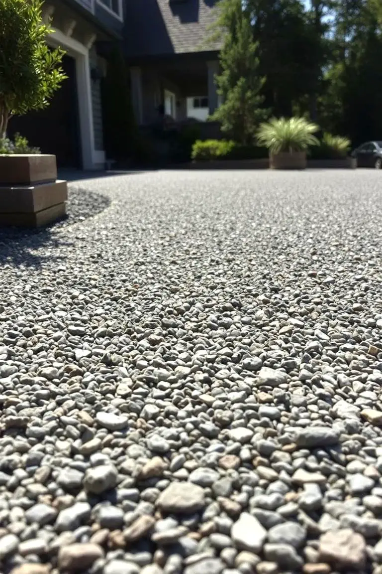 Exposed Aggregate Driveway
