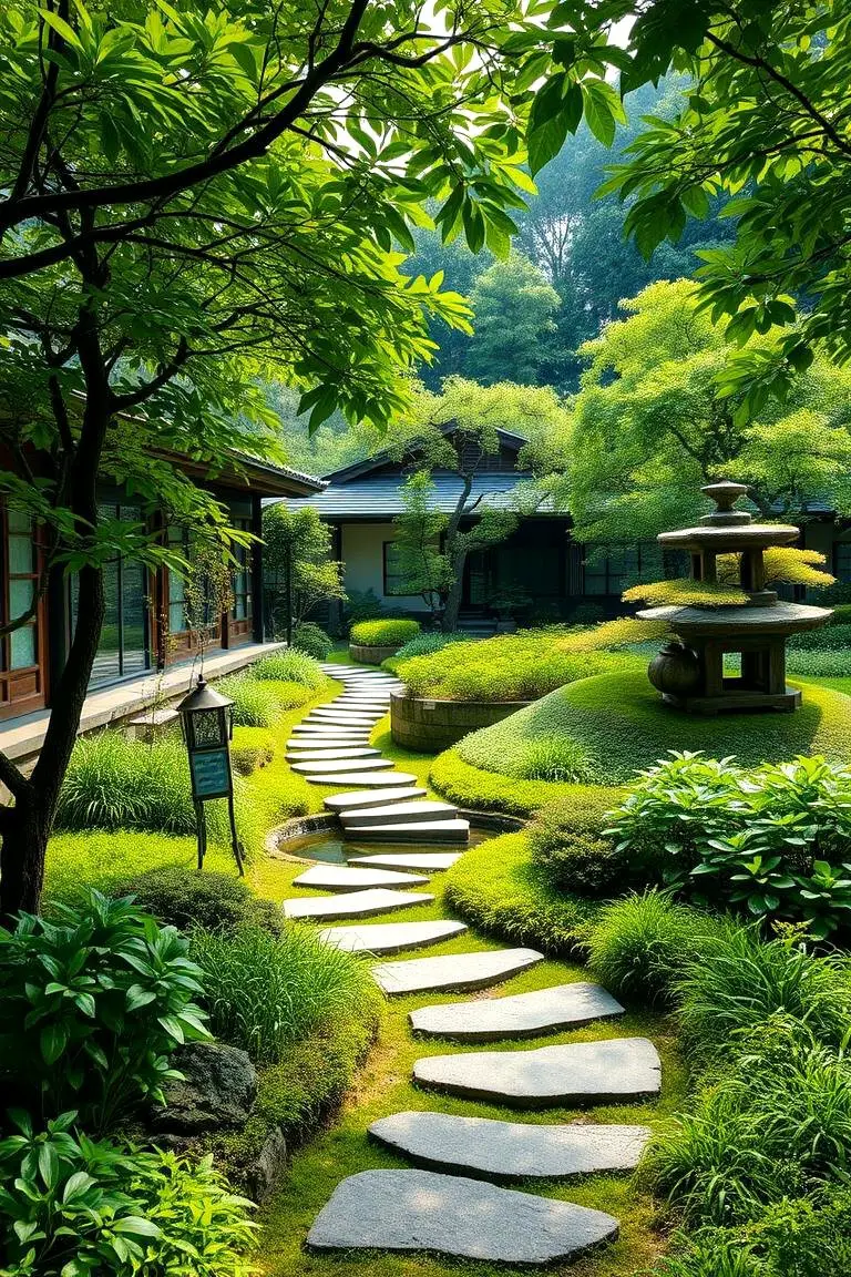 Lush Green Tea Garden