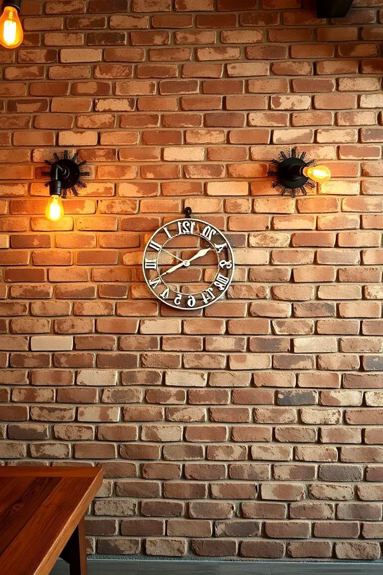 Rustic Industrial Brick Look