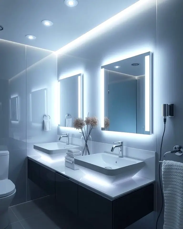 LED Strip Lights for Modern Accents