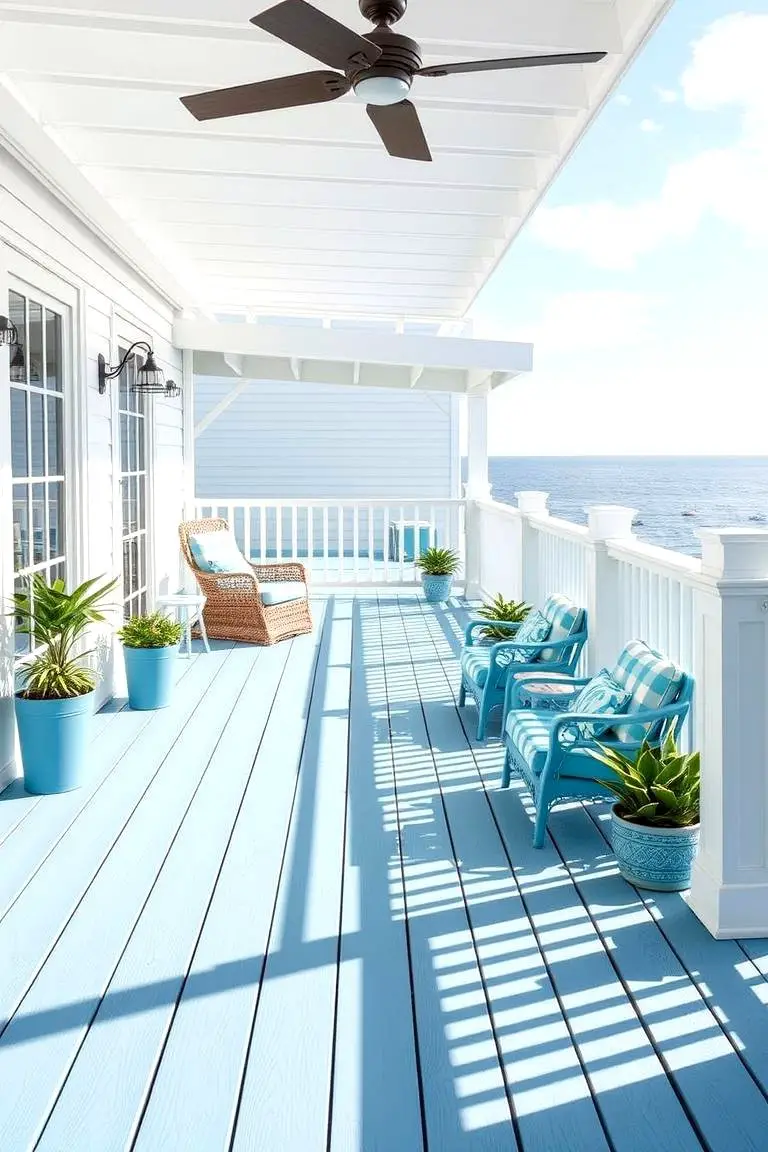 Coastal Blue & White