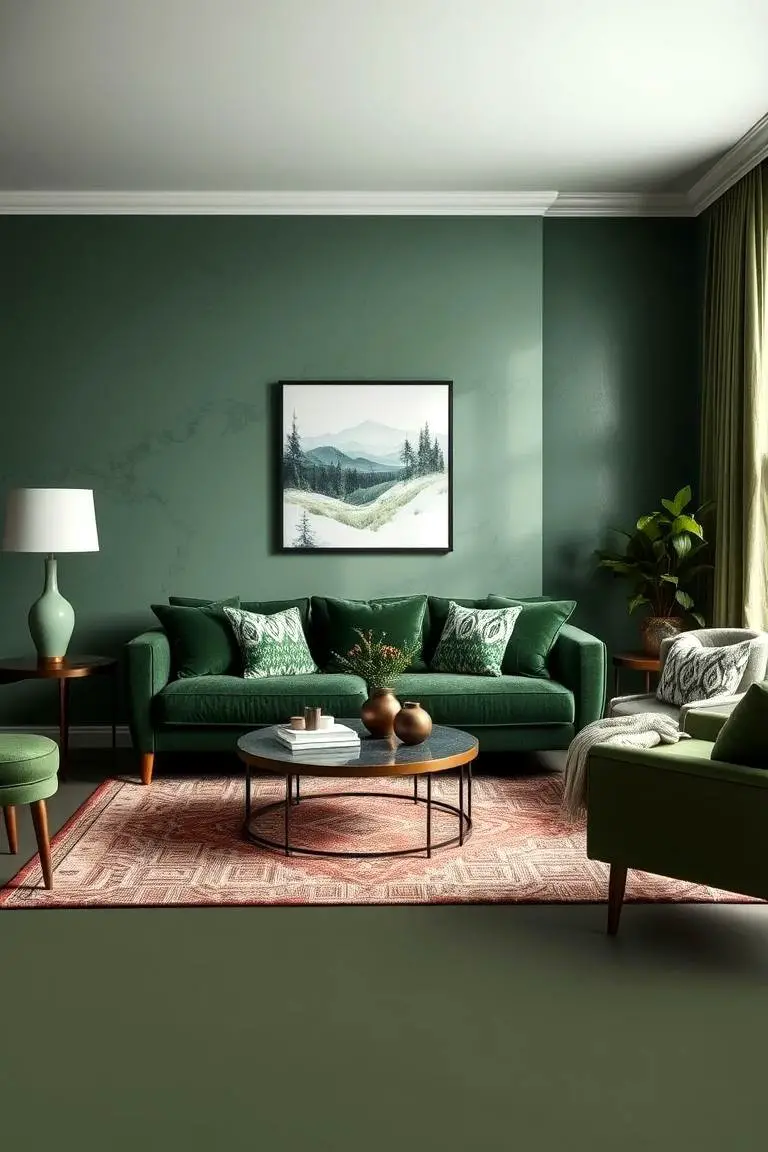 Textured Green Layers
