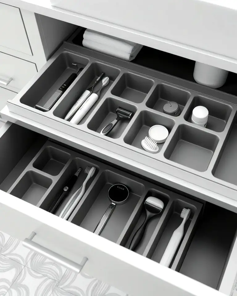 Built-In Compartments for Seamless Design