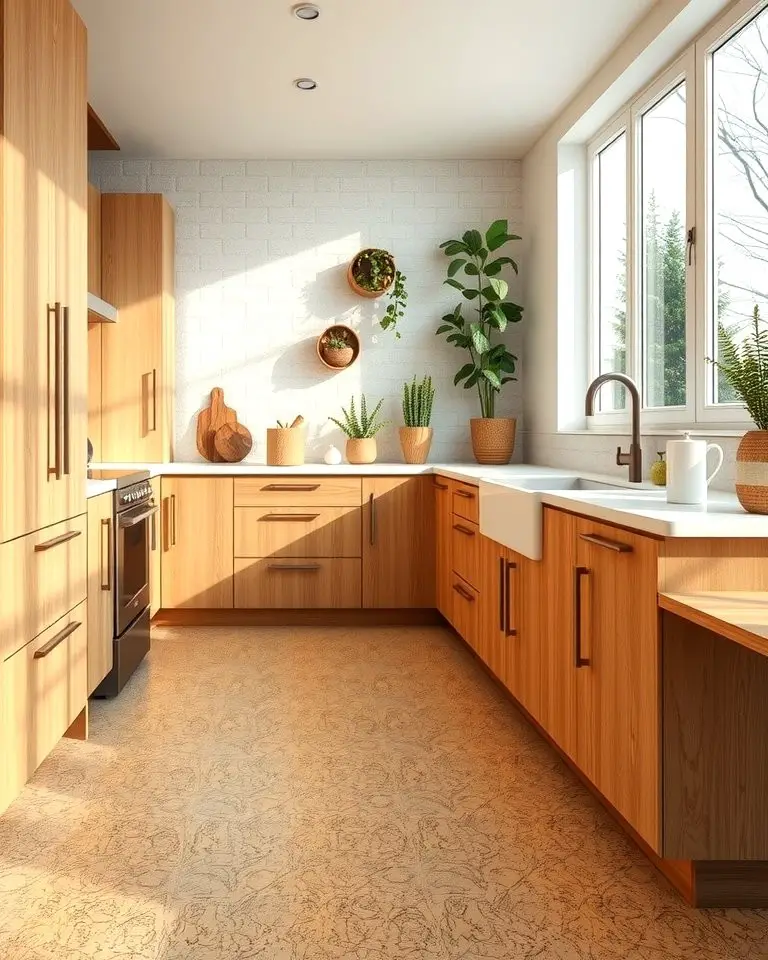 White Cork Flooring