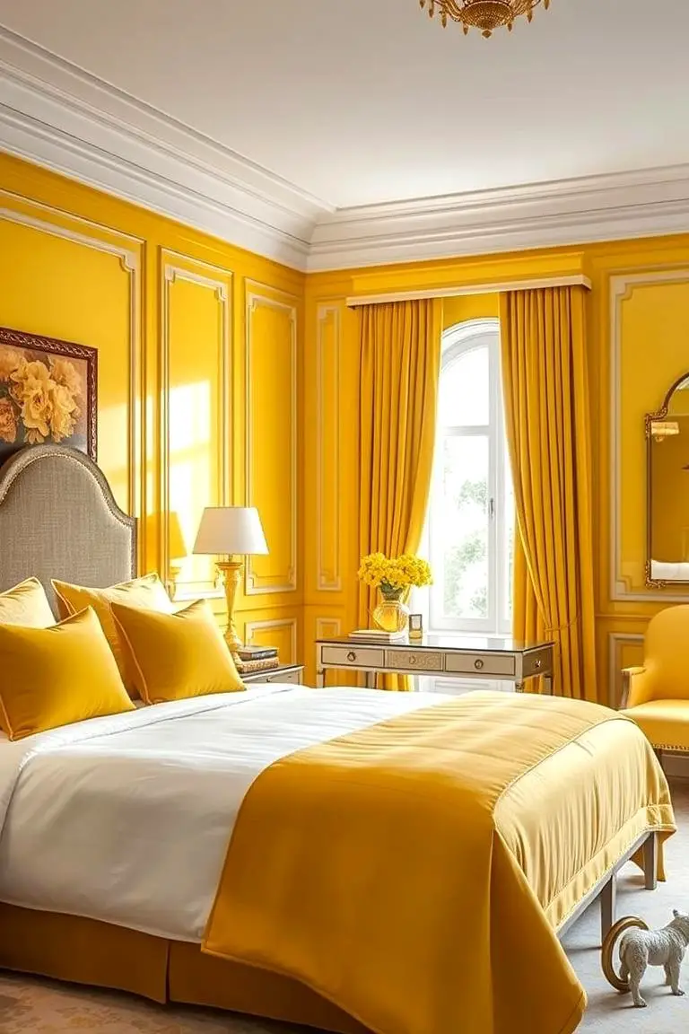 Luxurious Yellow Finishes