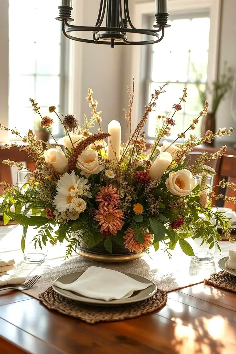 Rustic Floral Arrangement
