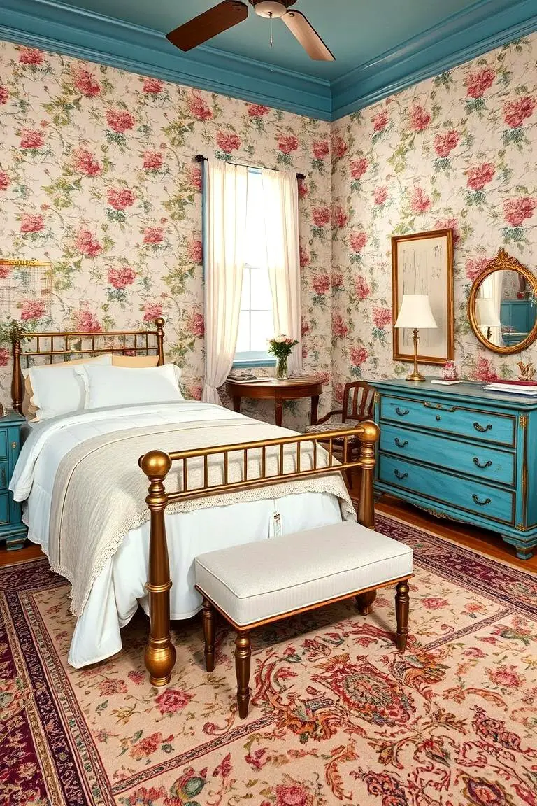 Vintage Blue Charm