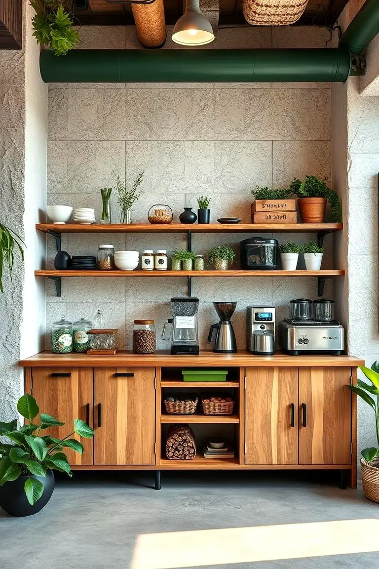 Eco-Friendly Coffee Station