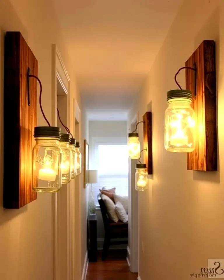 Mason Jar Sconces