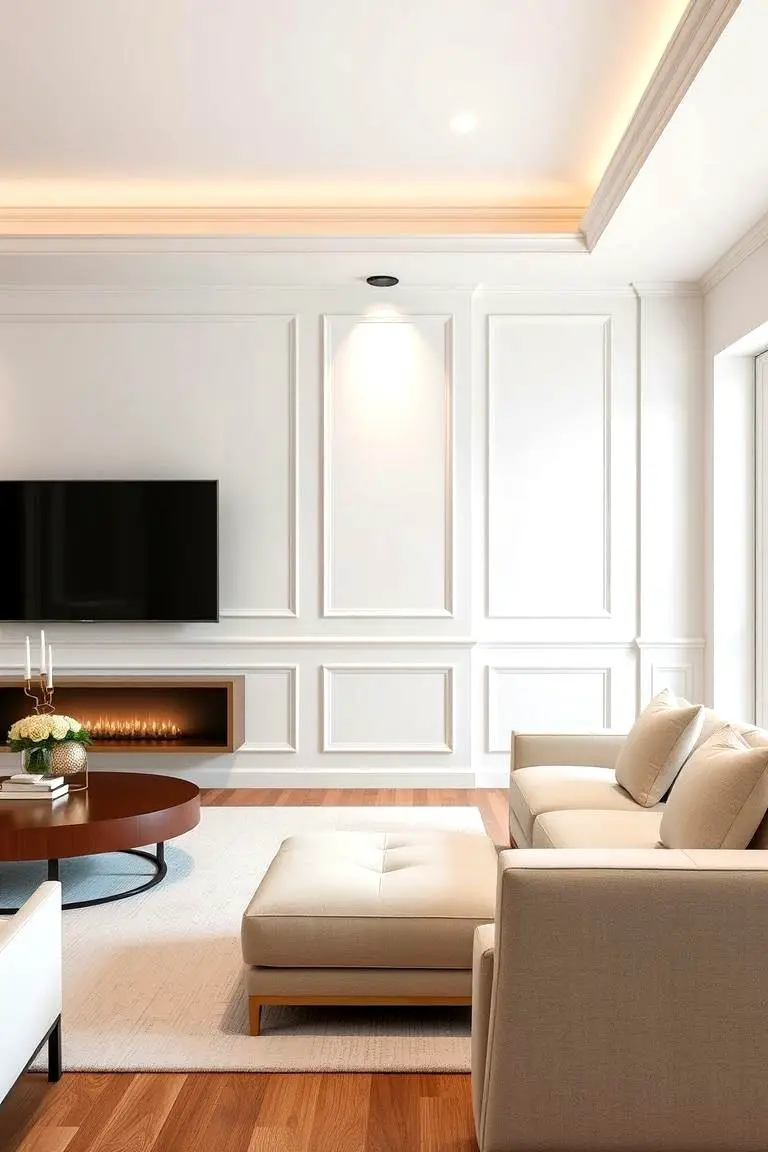 Hidden Panel Wainscoting