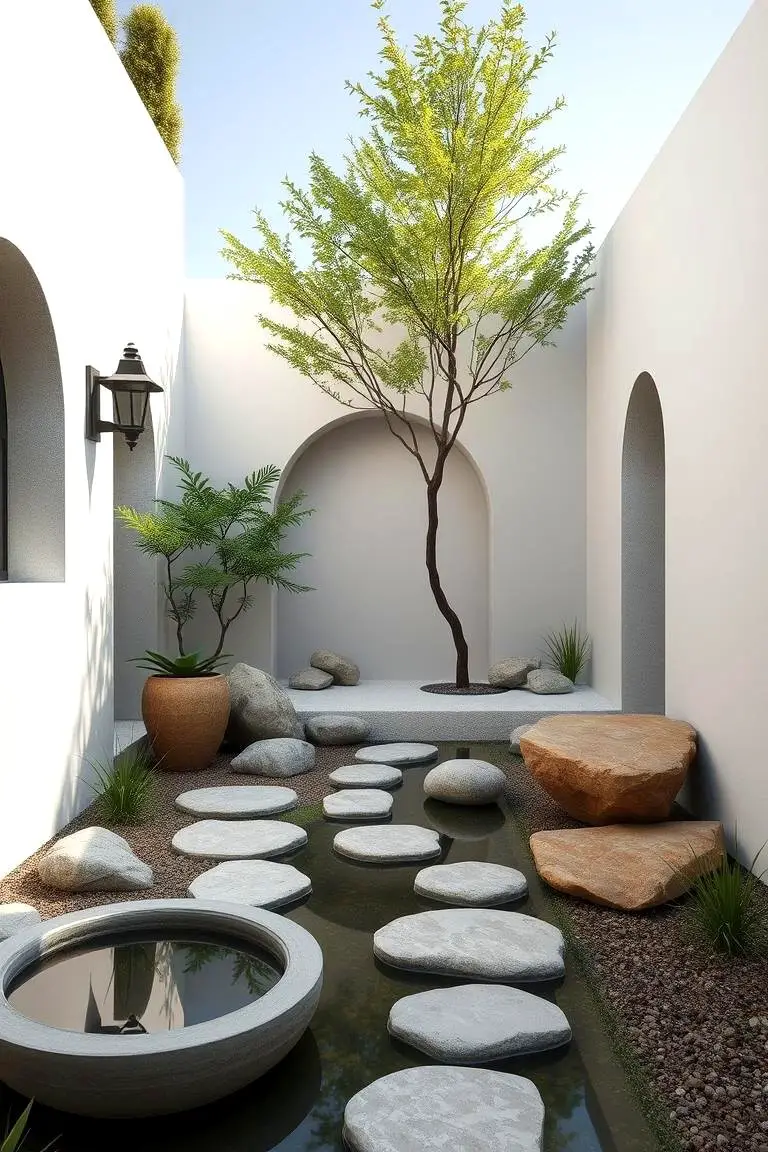 Zen-inspired Mediterranean Nook