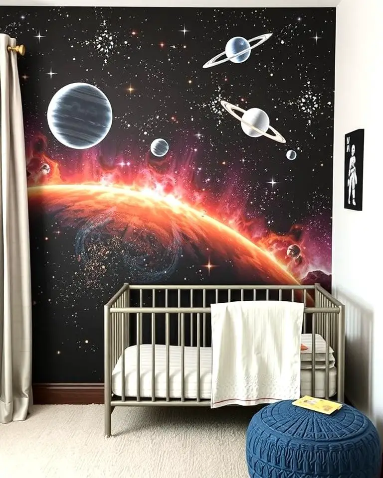 Galactic Wall Mural
