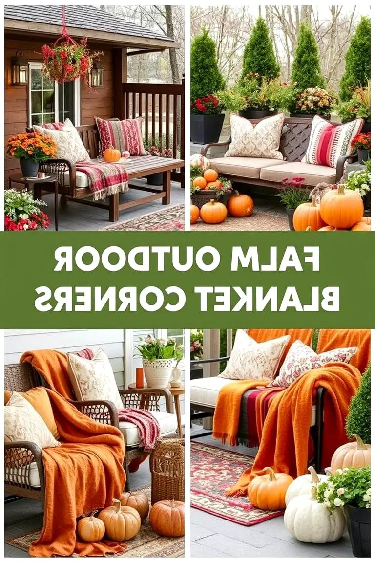 Warm Outdoor Blanket Corners