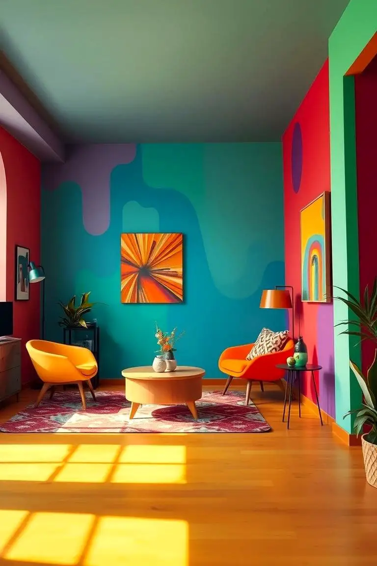 Vibrant Mix of Colors