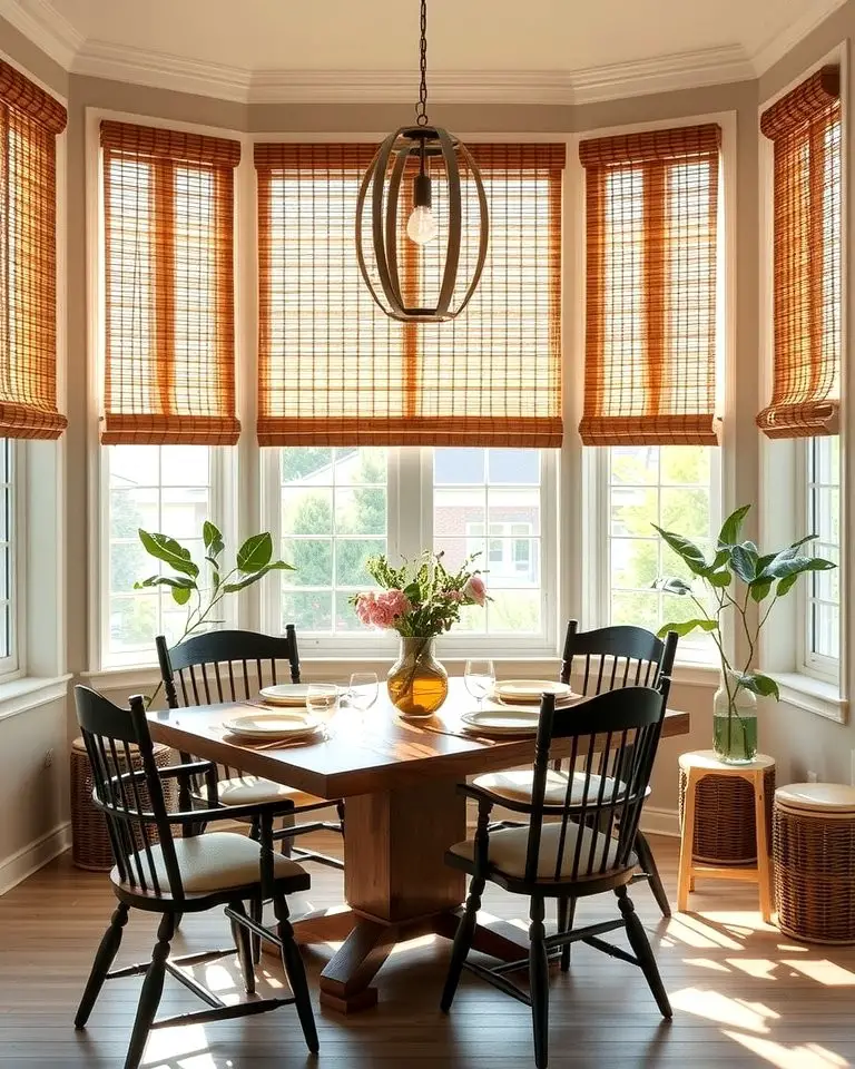 Bamboo Shades for Natural Warmth