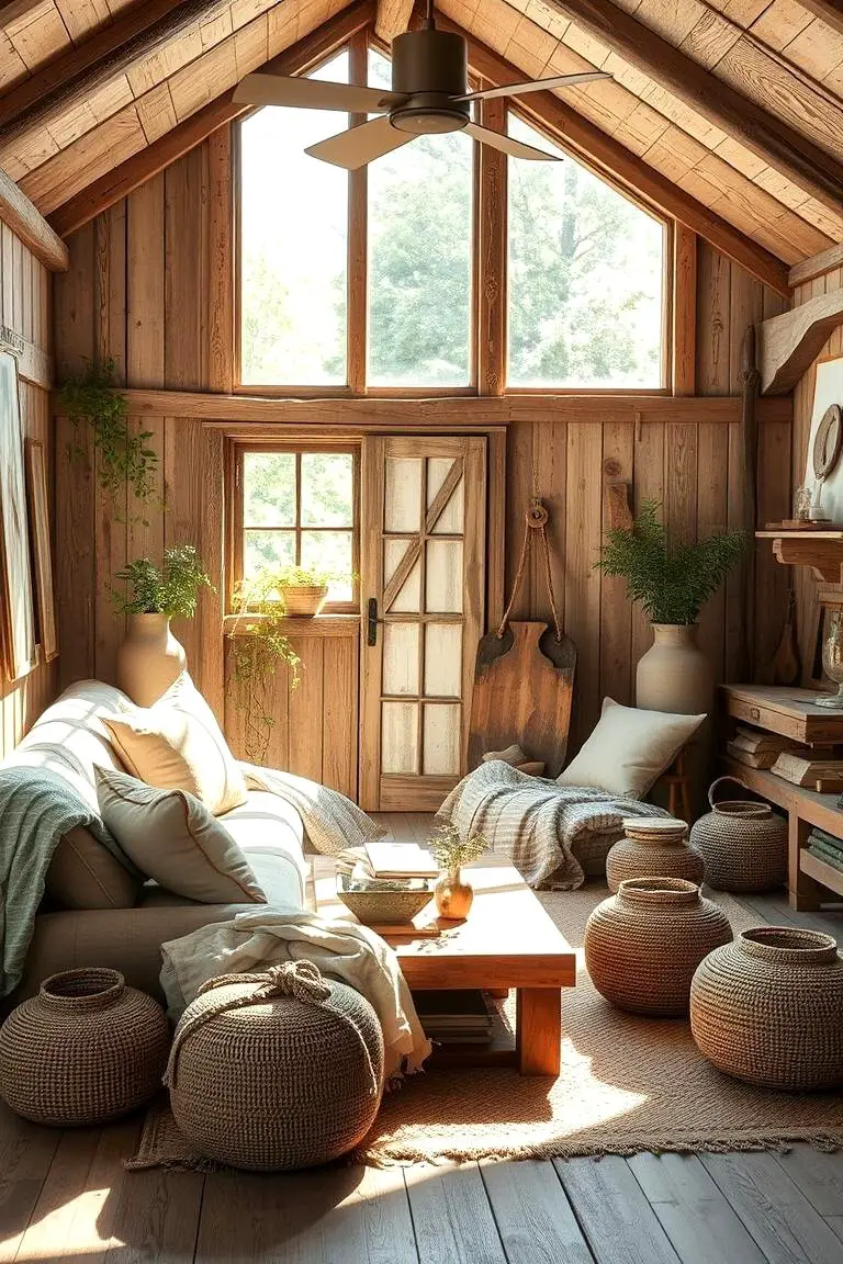 Earthy Sunlit Sanctuary