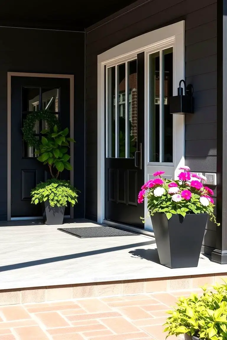 Minimalist Black Planters