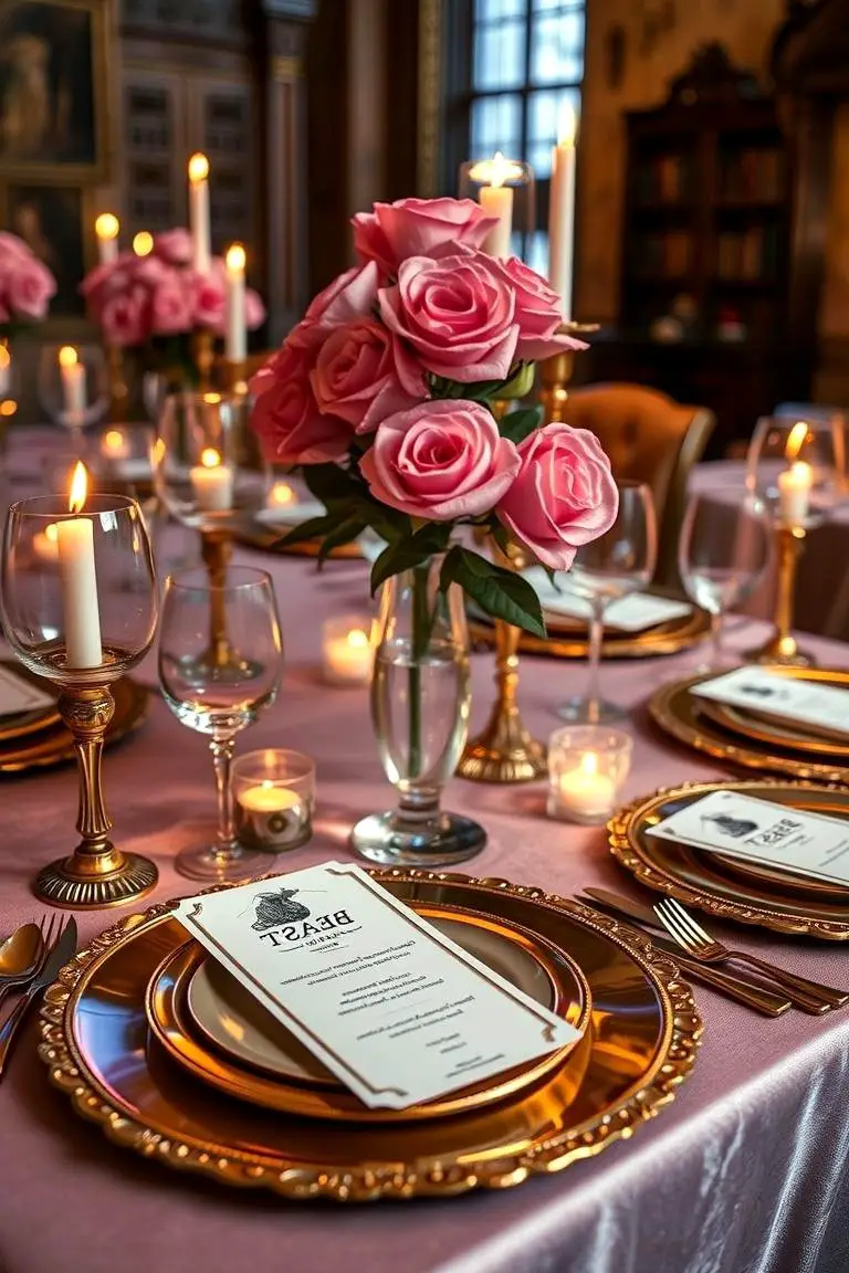 Fantasy Themed Table Settings