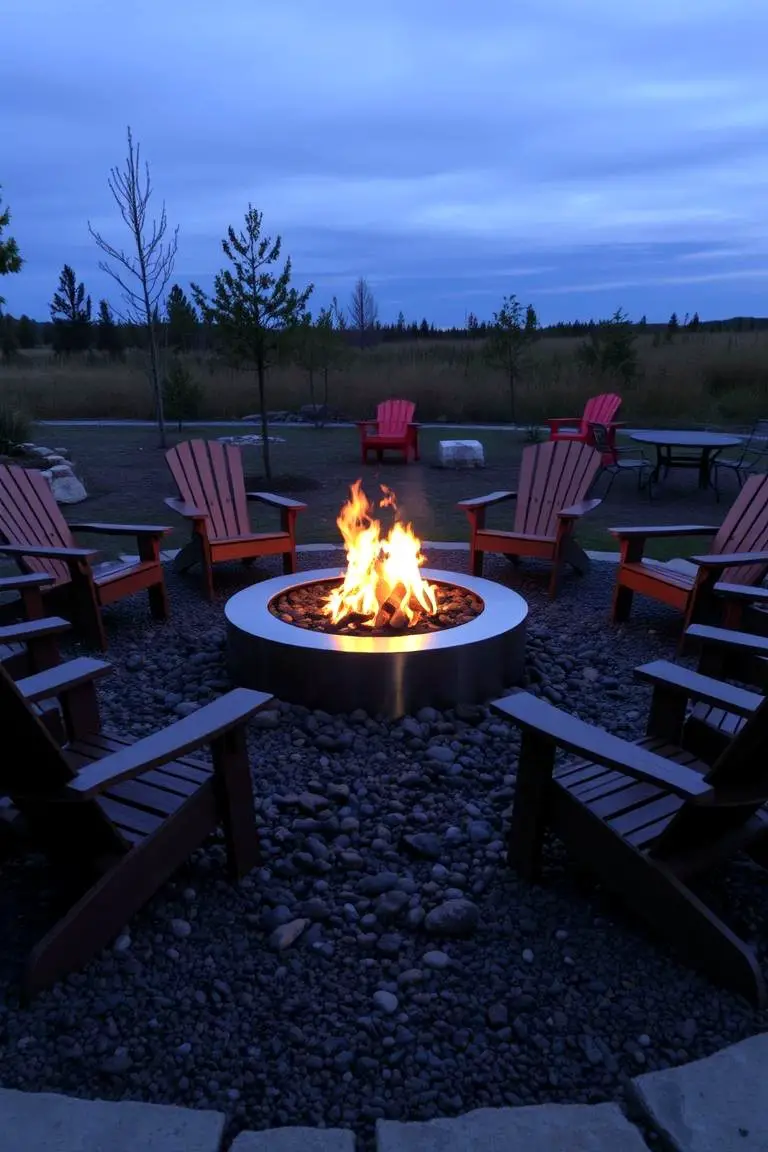 Outdoor Fire Pit Areas