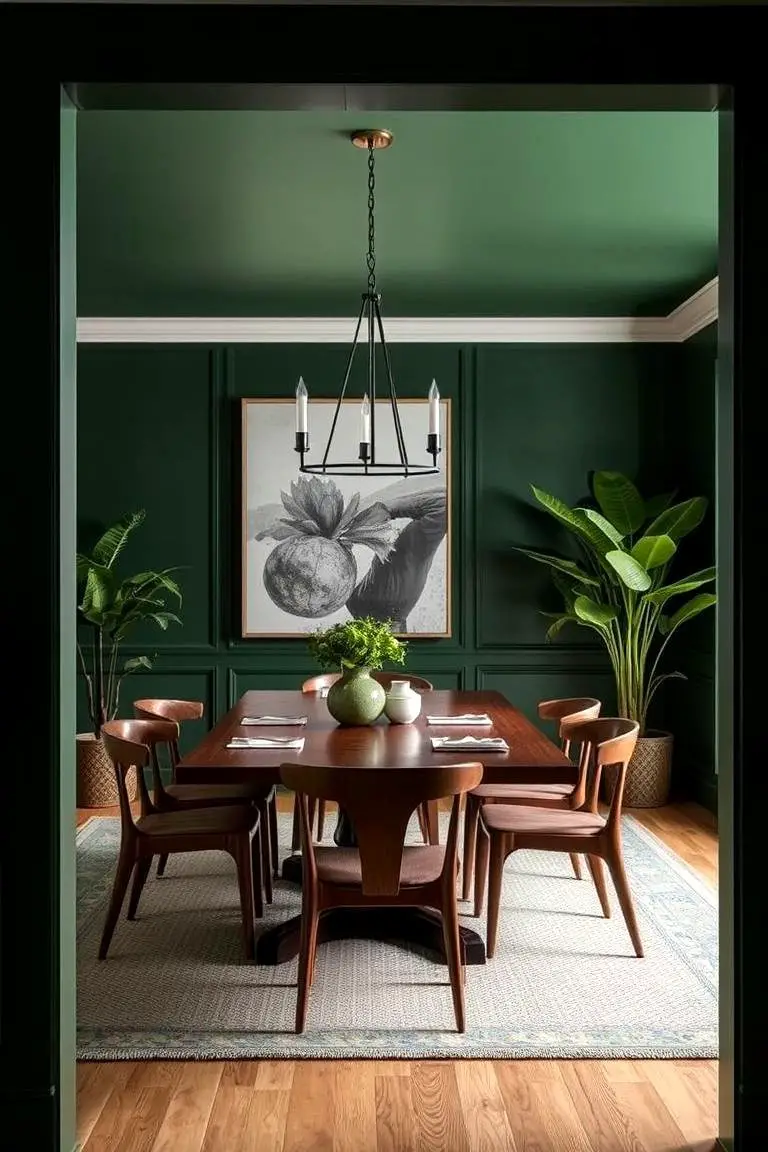 Deep Forest Greens