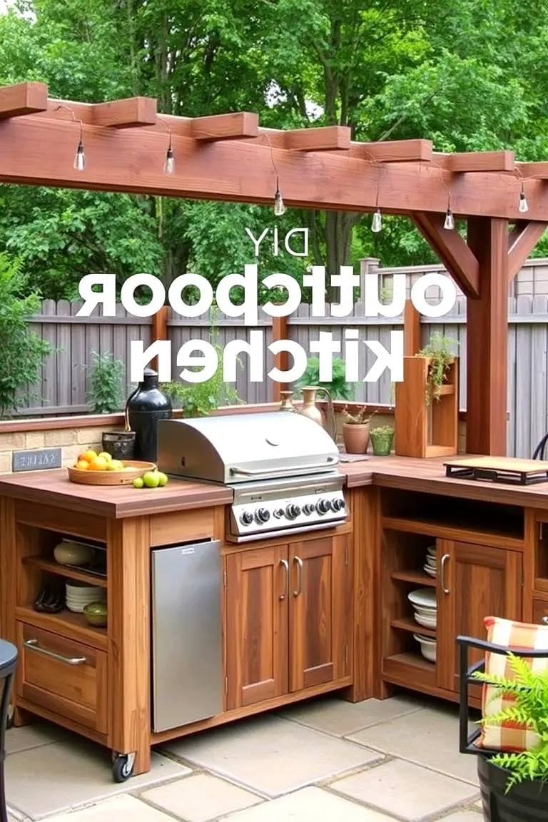 DIY Outdoor Kitchen
