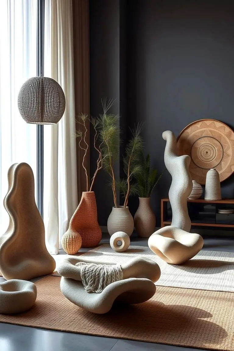 Organic Sculptural Decor