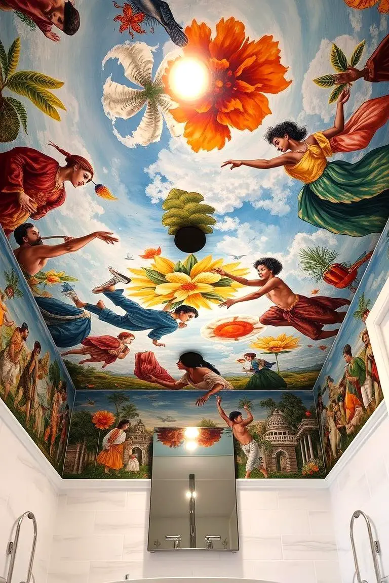 Artisan Hand-Painted Murals
