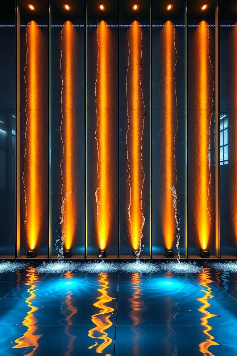 Contemporary Water Wall