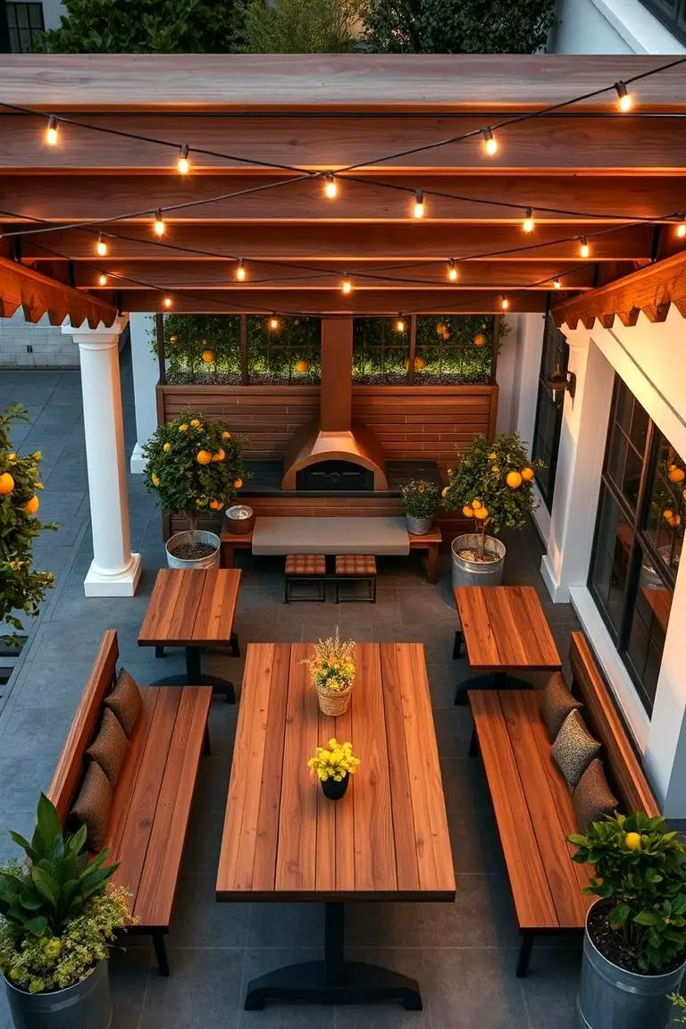 Outdoor Dining Veranda