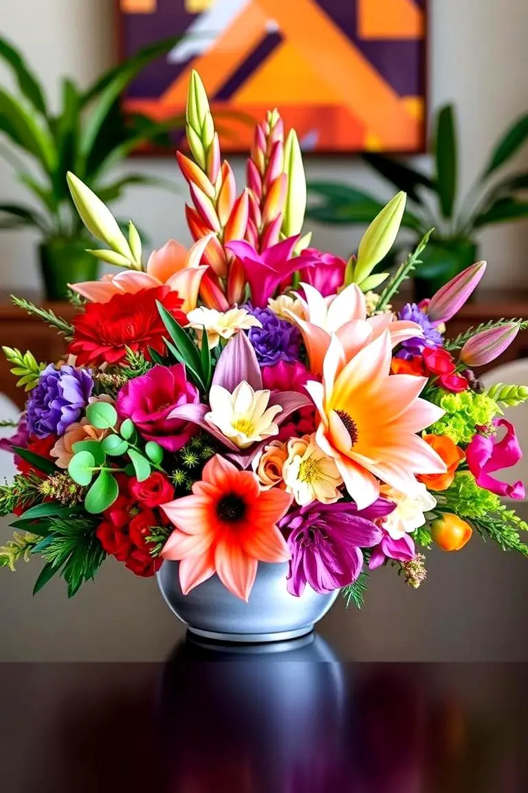 Bold and Bright Mixed Arrangement