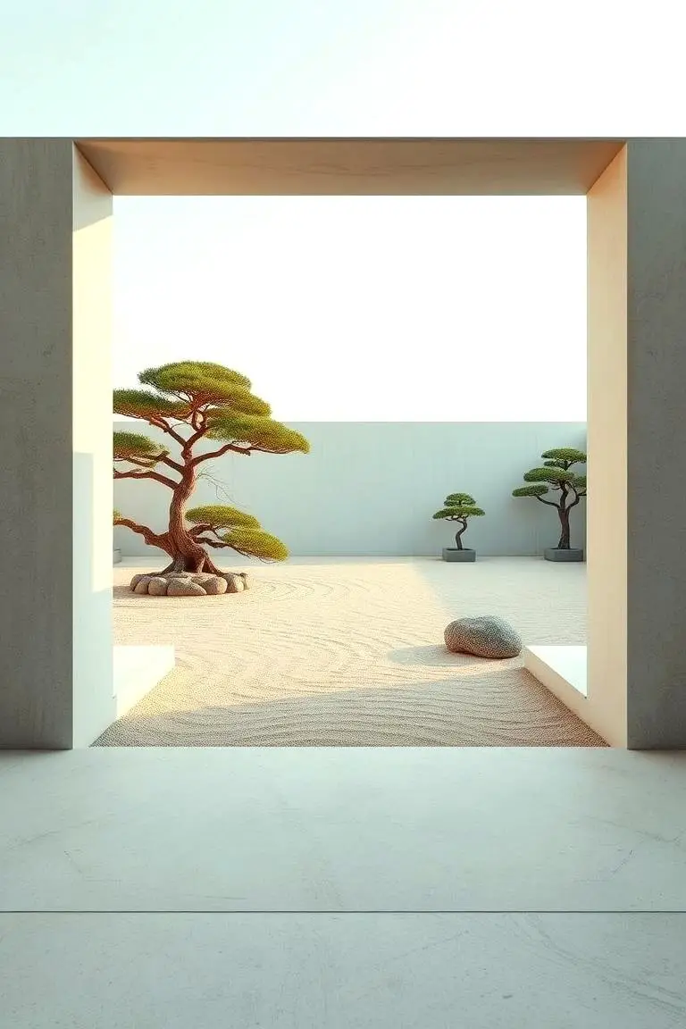 Minimalist Concrete Borders