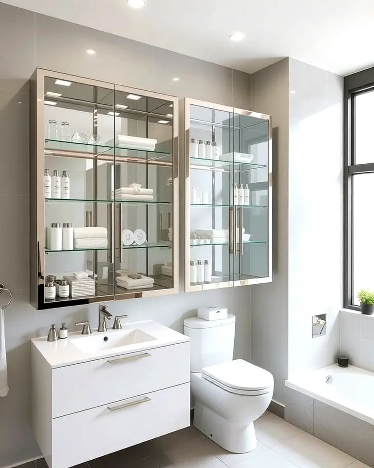 Glass-Front Cabinets for a Stylish Display