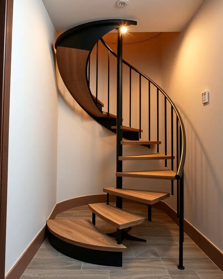 Spiral Staircases for Compact Spaces