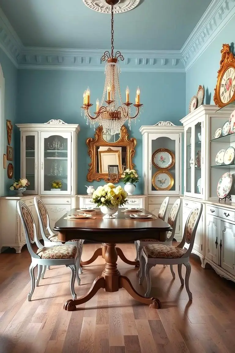 Vintage Blue Charm