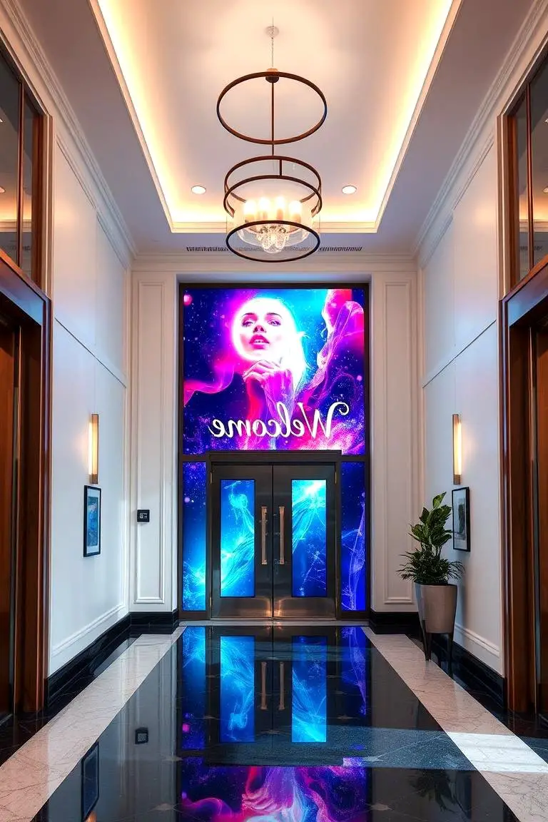 Foyer Digital Mural