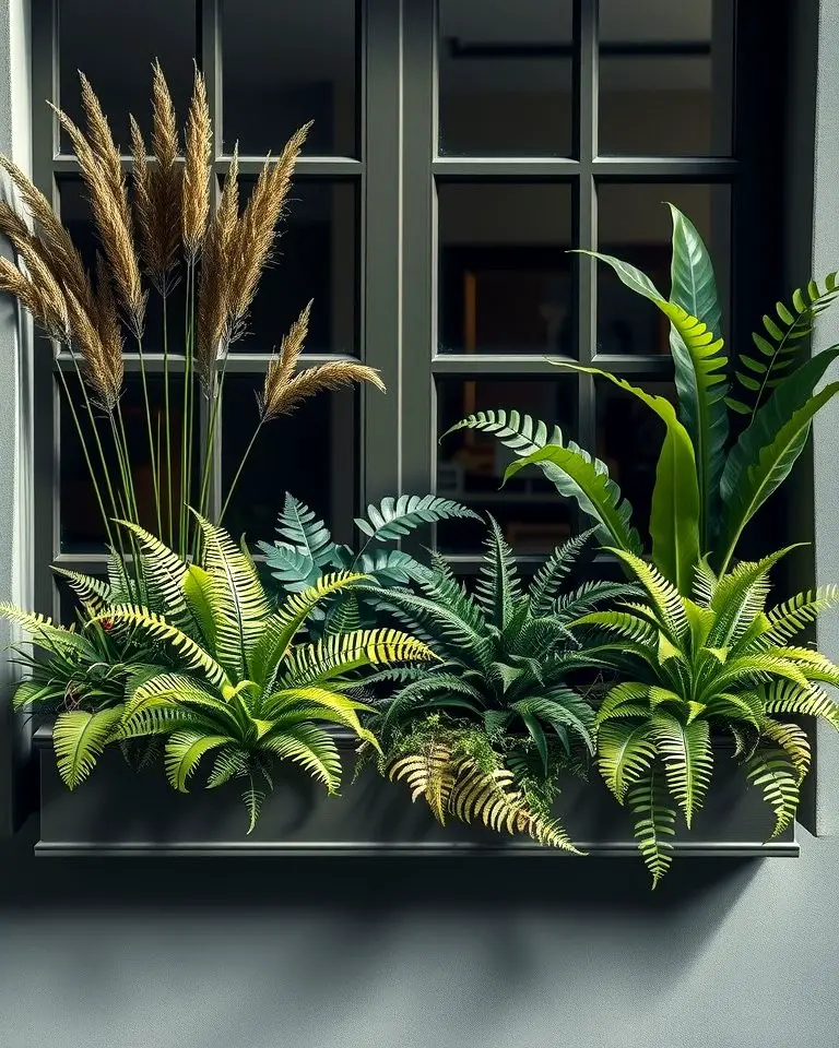 All-Green Foliage Boxes
