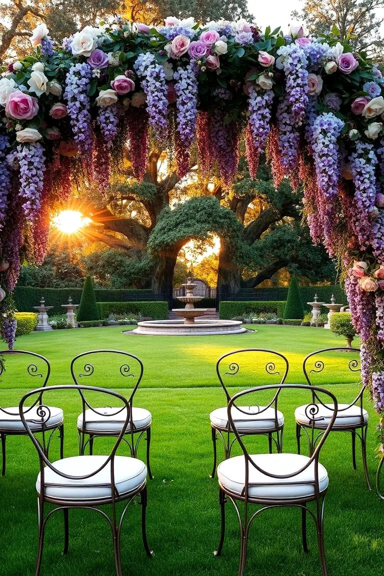 Romantic Garden Ceremony