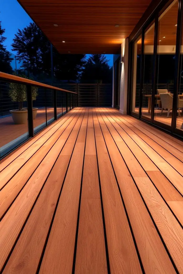 Contemporary Deck Path