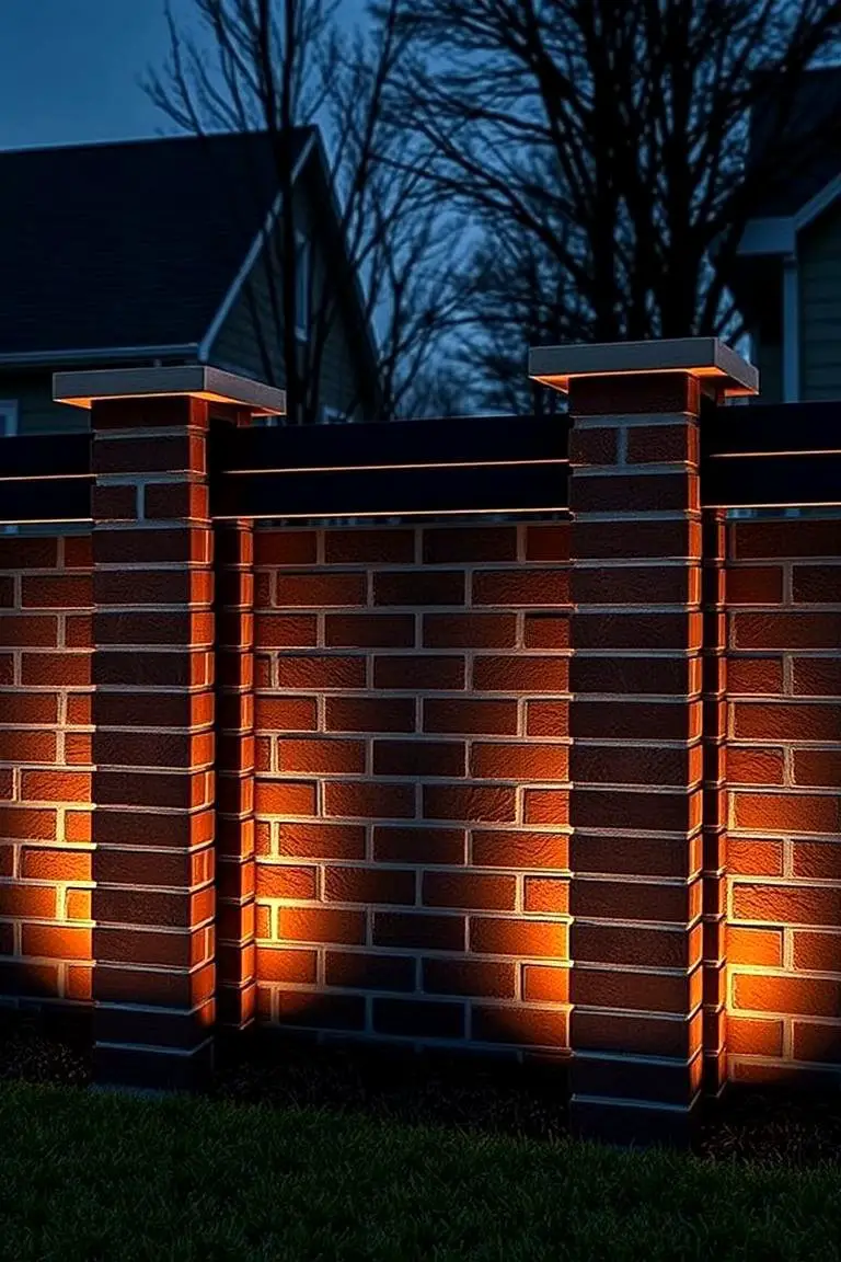Sophisticated Brick Outline