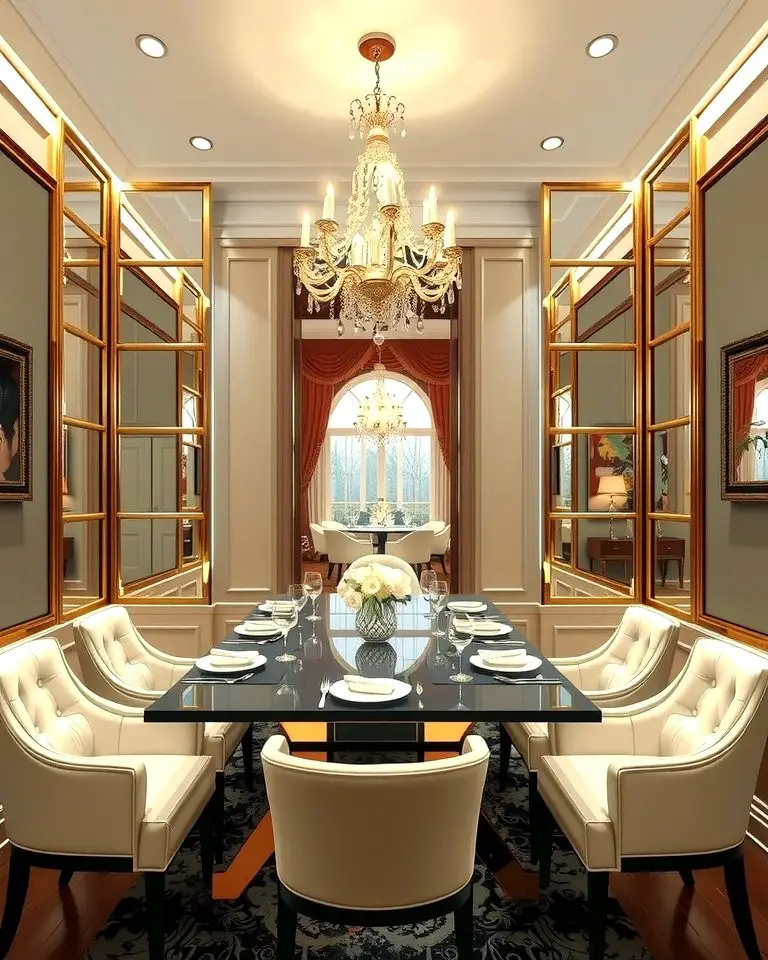 Mirrored Wall Panels