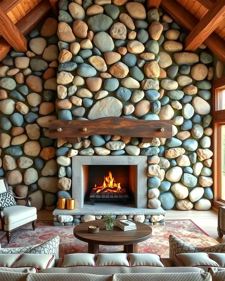 Natural Appeal of River Rock