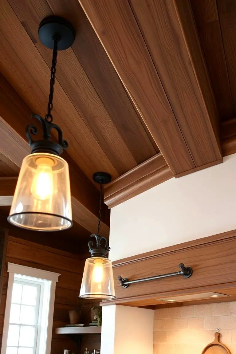 Rustic Barn-Style Crown Molding