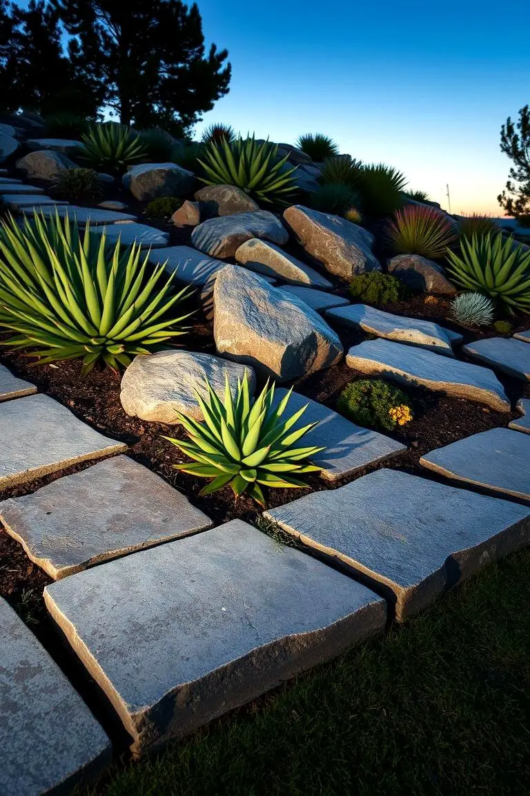 Asymmetrical Garden Lines