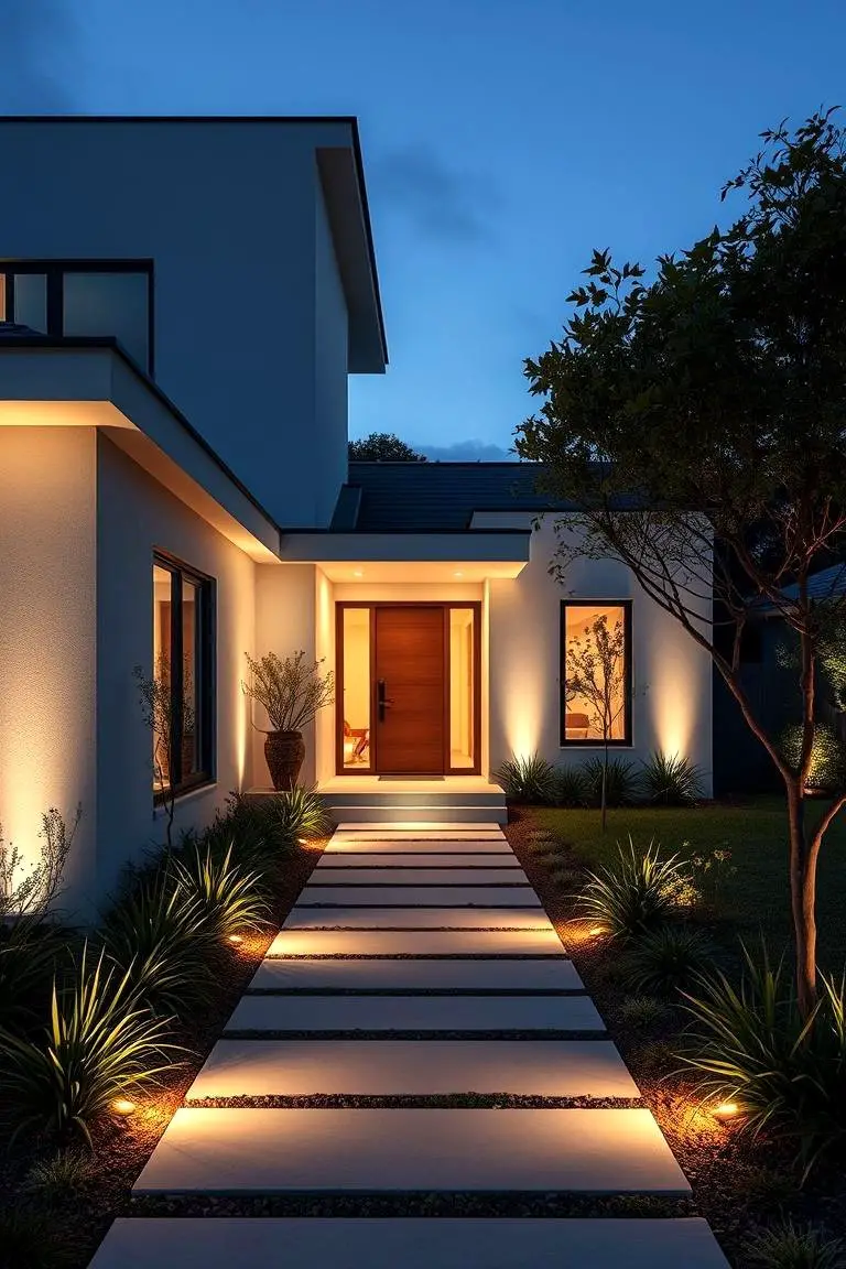 Understated Outdoor Lighting