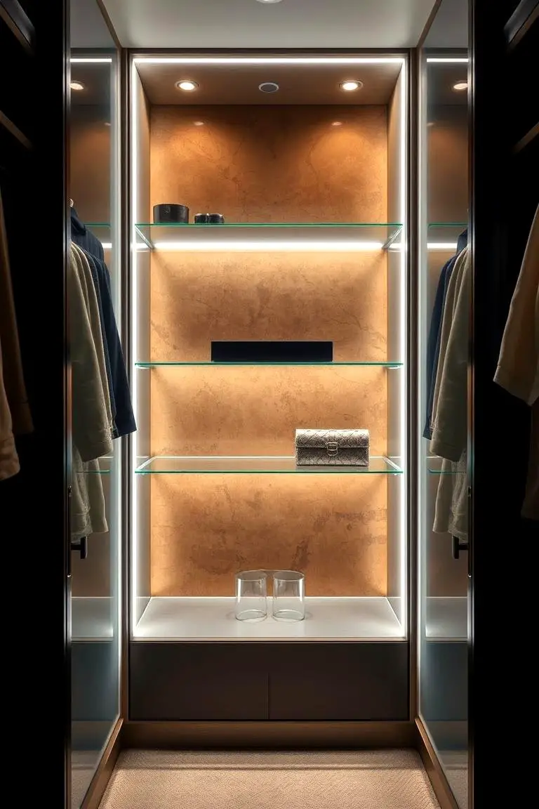 Illuminated Jewelry Display
