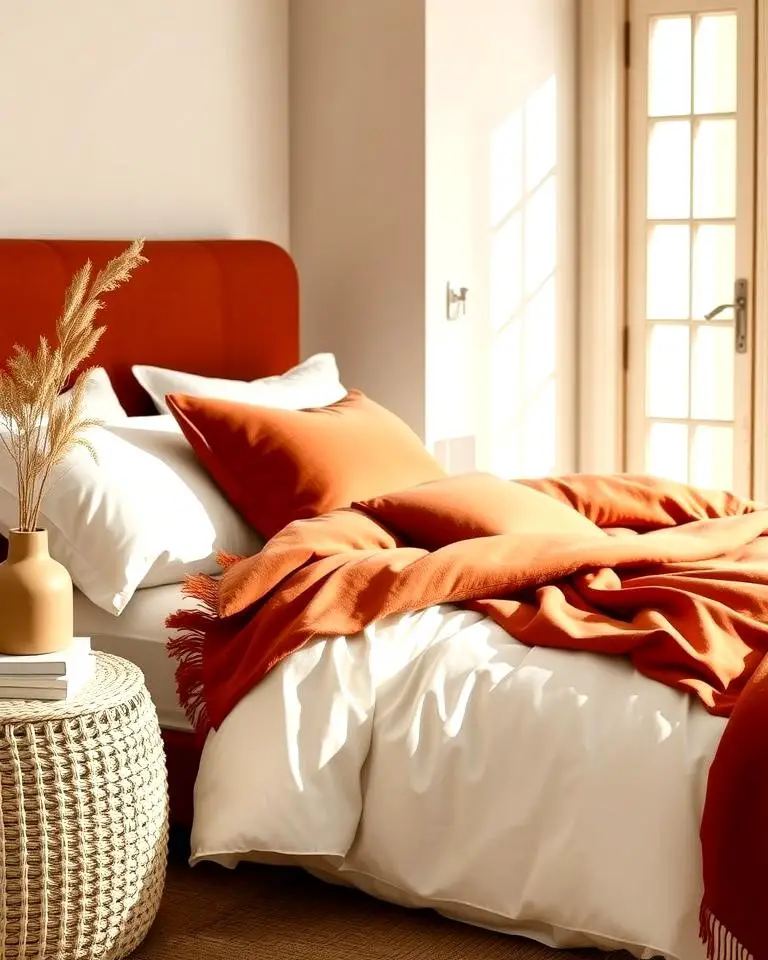 Terracotta Bedding
